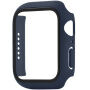 xDfind matné pouzdro s tvrzeným sklem pro Apple Watch 40mm - tmavě modré