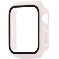 xDfind matné pouzdro s tvrzeným sklem pro Apple Watch 40mm - růžové