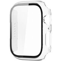 xDfind lesklé pouzdro s tvrzeným sklem pro Apple Watch 44mm - čiré