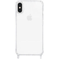 Transparentní kryt s úchyty pro šňůrku pro iPhone XS Max - čirý