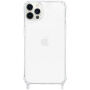 Transparentní kryt s úchyty pro šňůrku pro iPhone 12 Pro Max - čirý