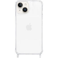 Transparentní kryt s úchyty pro šňůrku pro iPhone 14 - čirý