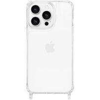 Transparentní kryt s úchyty pro šňůrku pro iPhone 16 Pro - čirý