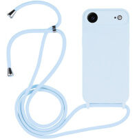 Silikonový kryt se šňůrkou pro iPhone Air - modrý