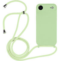 Silikonový kryt se šňůrkou pro iPhone Air - zelený