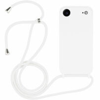 Silikonový kryt se šňůrkou pro iPhone Air - bílý
