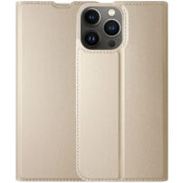 DUX DUCIS Skin Pro flipové pouzdro pro iPhone 13 Pro Max - zlaté