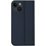 DUX DUCIS Skin Pro flipové pouzdro pro iPhone 14 Plus - tmavě modré