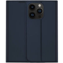 DUX DUCIS Skin Pro flipové pouzdro pro iPhone 14 Pro Max - tmavě modré
