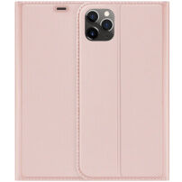 DUX DUCIS Skin Pro flipové pouzdro pro iPhone 11 Pro Max - růžovozlaté