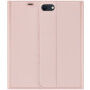 DUX DUCIS Skin Pro flipové pouzdro pro iPhone 7 / 8 / SE (2020/2022) - růžovozlaté