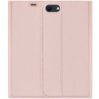 DUX DUCIS Skin Pro flipové pouzdro pro iPhone 7 / 8 / SE (2020/2022) - růžovozlaté