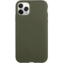 Matný ekologicky rozložitelný kryt pro iPhone 11 Pro - olivový