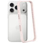 Ochranný silikonový rámeček pro iPhone 17 Pro Max - růžový