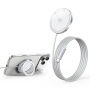 HYD-002 bezdrátová MagSafe nabíječka s výklopným stojánkem pro iPhone - 25W - bílá