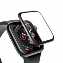 Baseus tvrzené sklo pro Apple Watch 44mm - černé