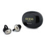 Guess Metallic Finish Classic Logo Open-Ear bezdrátová sluchátka - černá