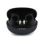 Guess Metallic Finish Classic Logo Open-Ear bezdrátová sluchátka - černá