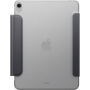 UNIQ Camden Lite pouzdro s origami stojánkem a prostorem na Apple Pencil pro iPad 10,9" (2022) / 11" (2025) - tmavě šedé