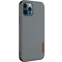 DUX DUCIS Fino nylonový kryt pro iPhone 12 Pro Max - šedý
