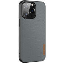 DUX DUCIS Fino nylonový kryt pro iPhone 13 Pro - šedý