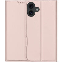 DUX DUCIS Skin Pro flipové pouzdro pro iPhone 16 Plus - růžovozlaté