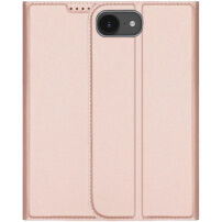 DUX DUCIS Skin Pro flipové pouzdro pro iPhone 16e / 17e - růžovozlaté