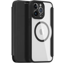 DUX DUCIS Skin X flipové pouzdro s MagSafe pro iPhone 13 Pro Max - černé