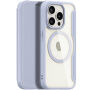 DUX DUCIS Skin X flipové pouzdro s MagSafe pro iPhone 15 Pro - modrošedé