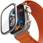 FIXED Armor tvrzené sklo s ocelovým rámečkem pro Apple Watch Ultra 49mm - titanové