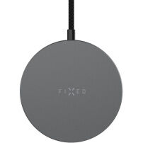 FIXED MagPad Slim Qi2.2 bezdrátová MagSafe nabíječka pro iPhone - 25W - vesmírně šedá