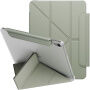 UNIQ Camden Lite pouzdro s origami stojánkem a prostorem na Apple Pencil pro iPad 10,9" (2022) / 11" (2025) - zelené