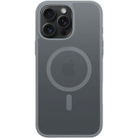 DUX DUCIS Yind matný kryt s MagSafe pro iPhone 15 Pro - šedý
