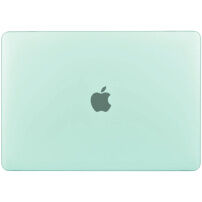 ENKAY matný transparentní kryt pro MacBook Air 15" (A2941 / A3114 / A3241 / A3448) - pastelově zelený