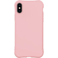 ENKAY kryt se zesílenými rohy pro iPhone X / XS - růžový