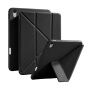 XDcase Y-fold pouzdro s origami stojánkem a prostorem na Apple Pencil pro iPad Air 4 (2020) / Air 5 (2022) / Air 11" (2024-2026) - černé