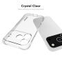 ENKAY transparentní kryt se zesílenými rohy pro iPhone 17 Pro - čirý