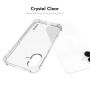 ENKAY transparentní kryt se zesílenými rohy pro iPhone 16 - čirý