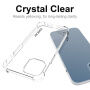 ENKAY transparentní kryt se zesílenými rohy pro iPhone 15 Plus - čirý