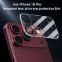 XDcase tvrzené sklo k ochraně čoček zadního fotoaparátu pro iPhone 18 Pro - černé