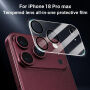 XDcase tvrzené sklo k ochraně čoček zadního fotoaparátu pro iPhone 18 Pro Max - černé