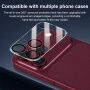 XDcase tvrzené sklo k ochraně čoček zadního fotoaparátu pro iPhone 18 Pro Max - černé