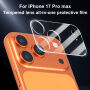 XDcase tvrzené sklo k ochraně čoček zadního fotoaparátu pro iPhone 17 Pro Max - čiré
