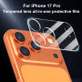 XDcase tvrzené sklo k ochraně čoček zadního fotoaparátu pro iPhone 17 Pro - čiré