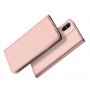 DUX DUCIS flipové pouzdro pro iPhone XS Max - růžovozlatá