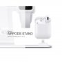 Bestand 3v1 stojánek pro iPhone / Apple Watch s Lightning konektorem pro nabíjení AirPods - stříbrný