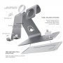 Bestand 3v1 stojánek pro iPhone / Apple Watch s Lightning konektorem pro nabíjení AirPods - šedý