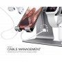 Bestand 3v1 stojánek pro iPhone / Apple Watch s Lightning konektorem pro nabíjení AirPods - šedý