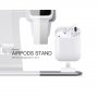 Bestand 3v1 stojánek pro iPhone / Apple Watch s Lightning konektorem pro nabíjení AirPods - šedý