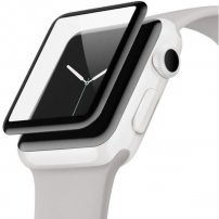 Belkin 3D tvrzené sklo pro Apple Watch 42mm - černé